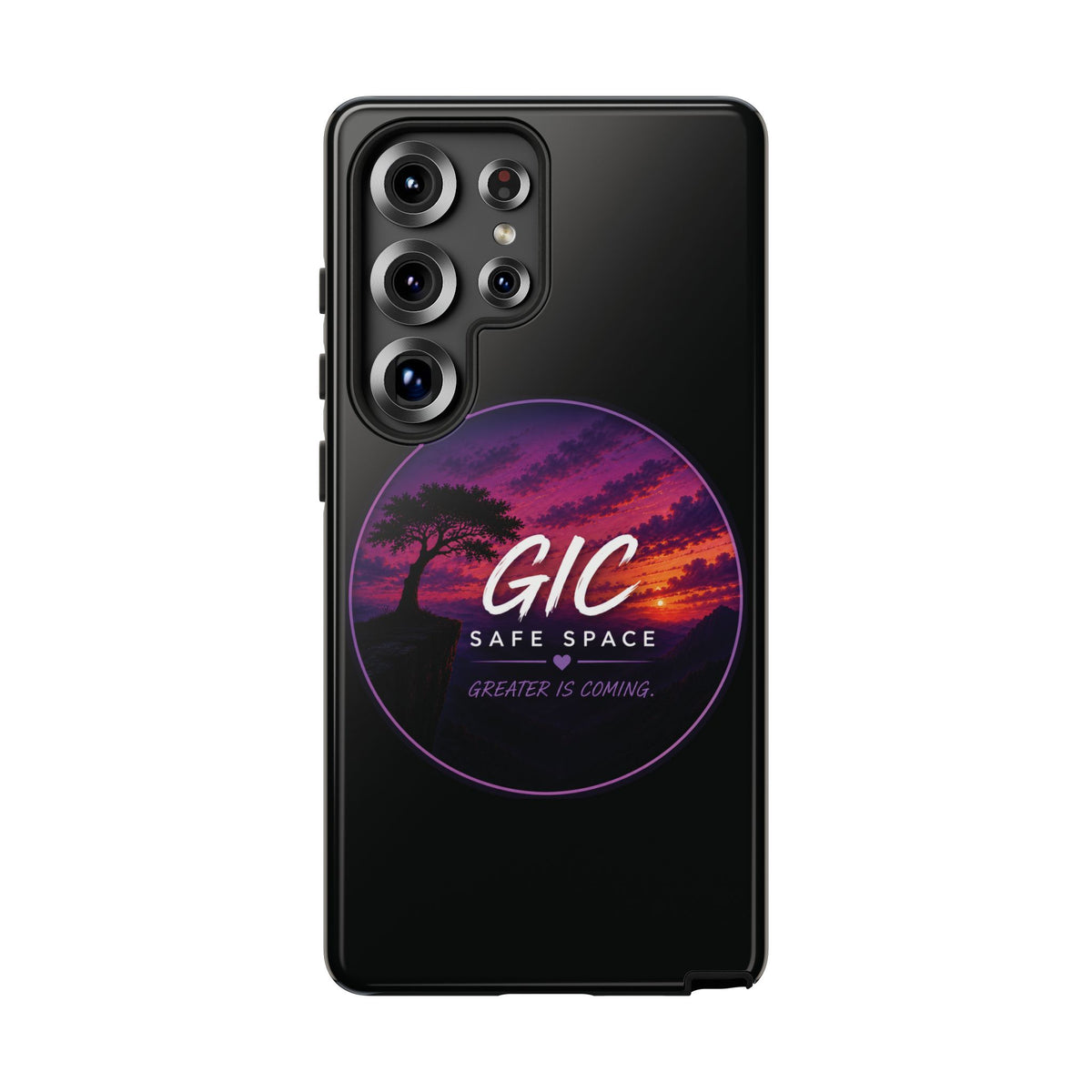 Phone Case — GIC Safe Space Sunset Design (Tough Protective Cover)