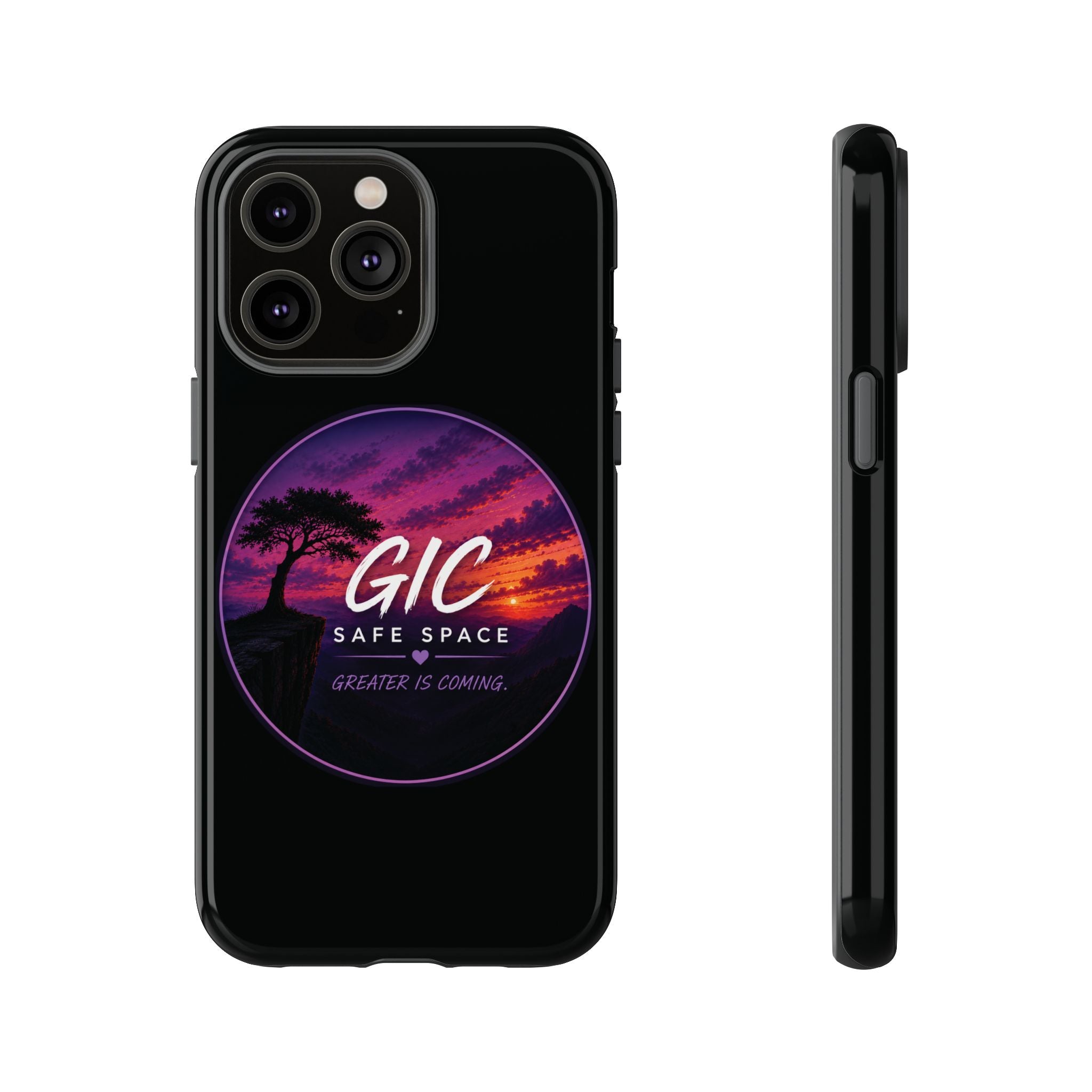 Phone Case — GIC Safe Space Sunset Design (Tough Protective Cover)