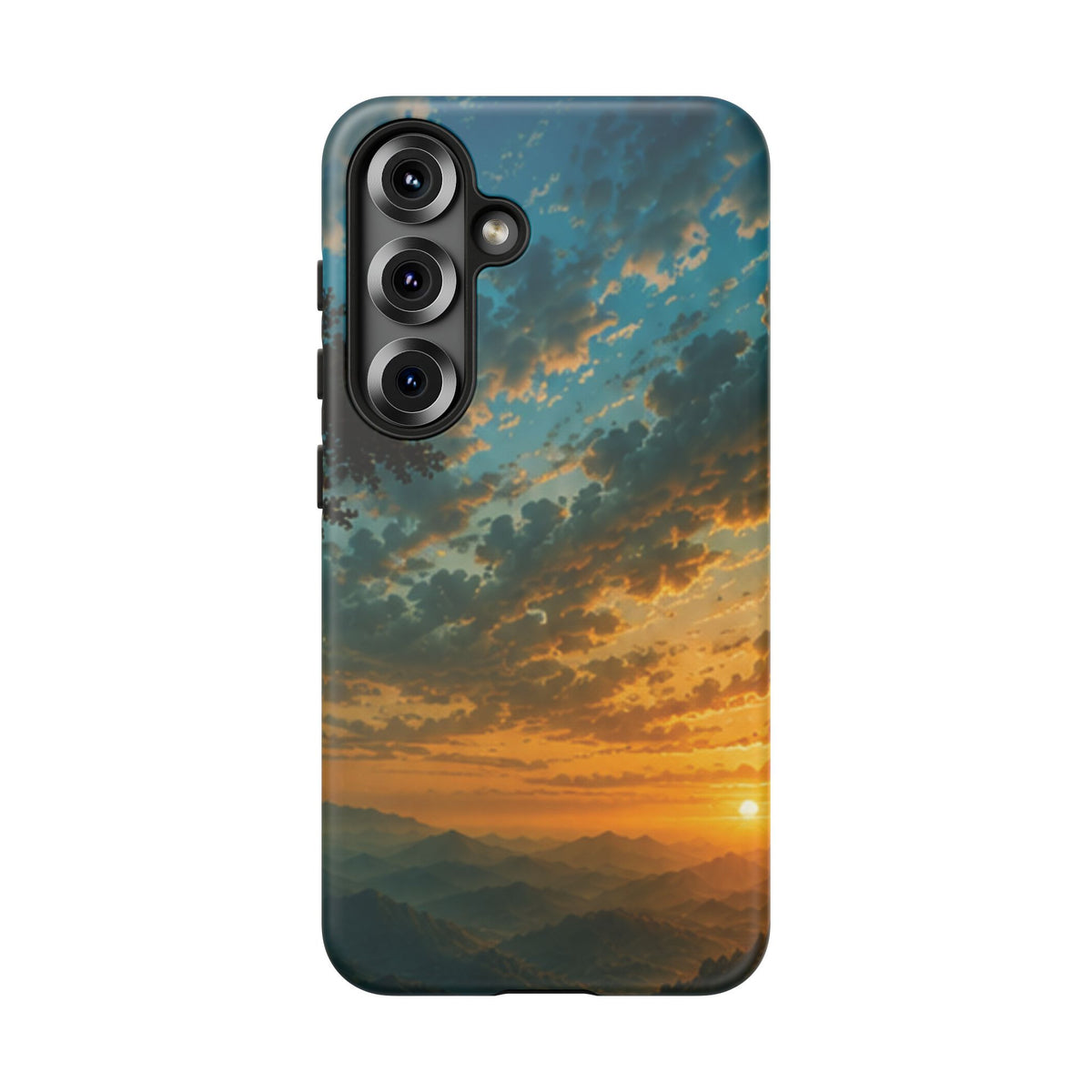 Sunrise Mountain Landscape Tough Phone Case