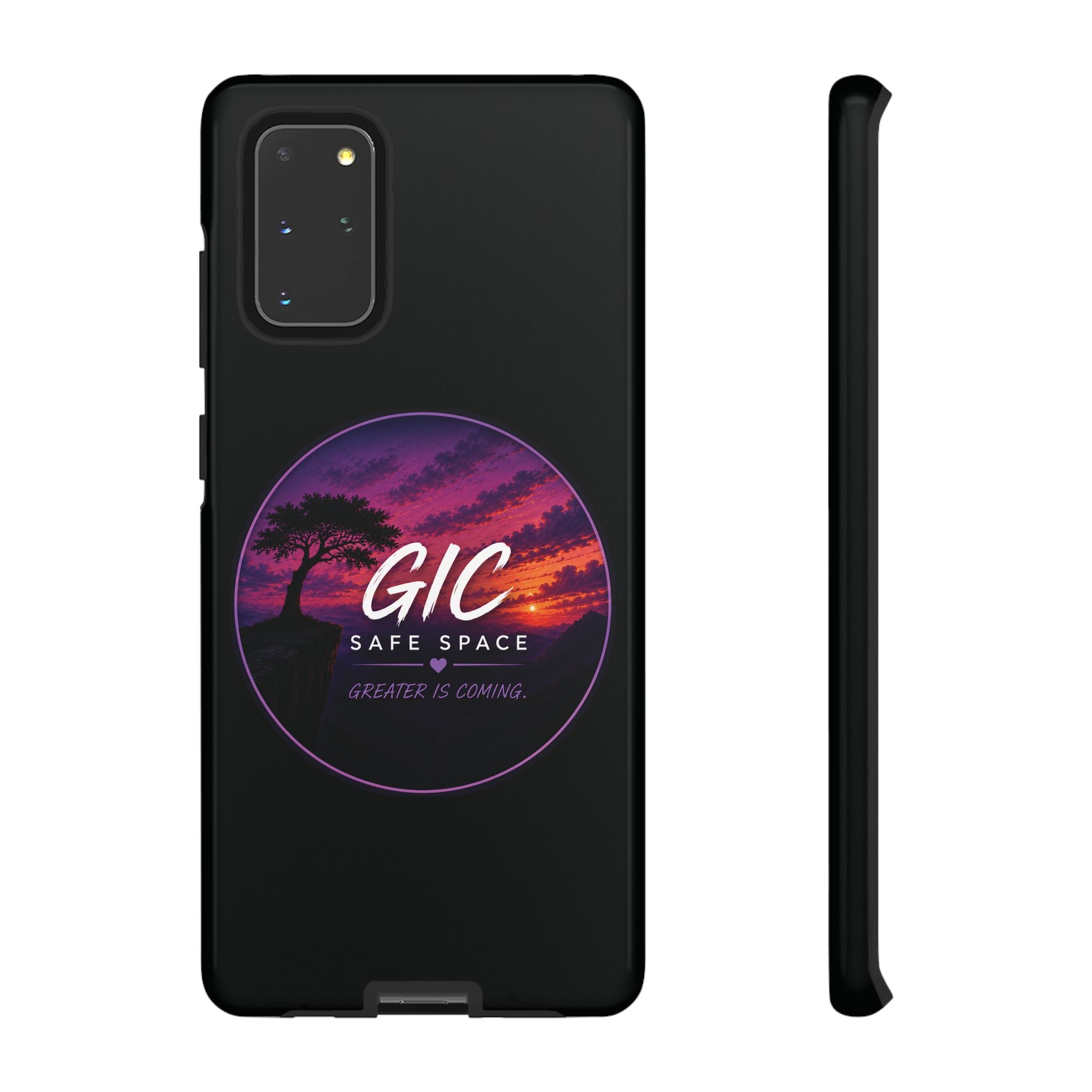 Phone Case — GIC Safe Space Sunset Design (Tough Protective Cover)