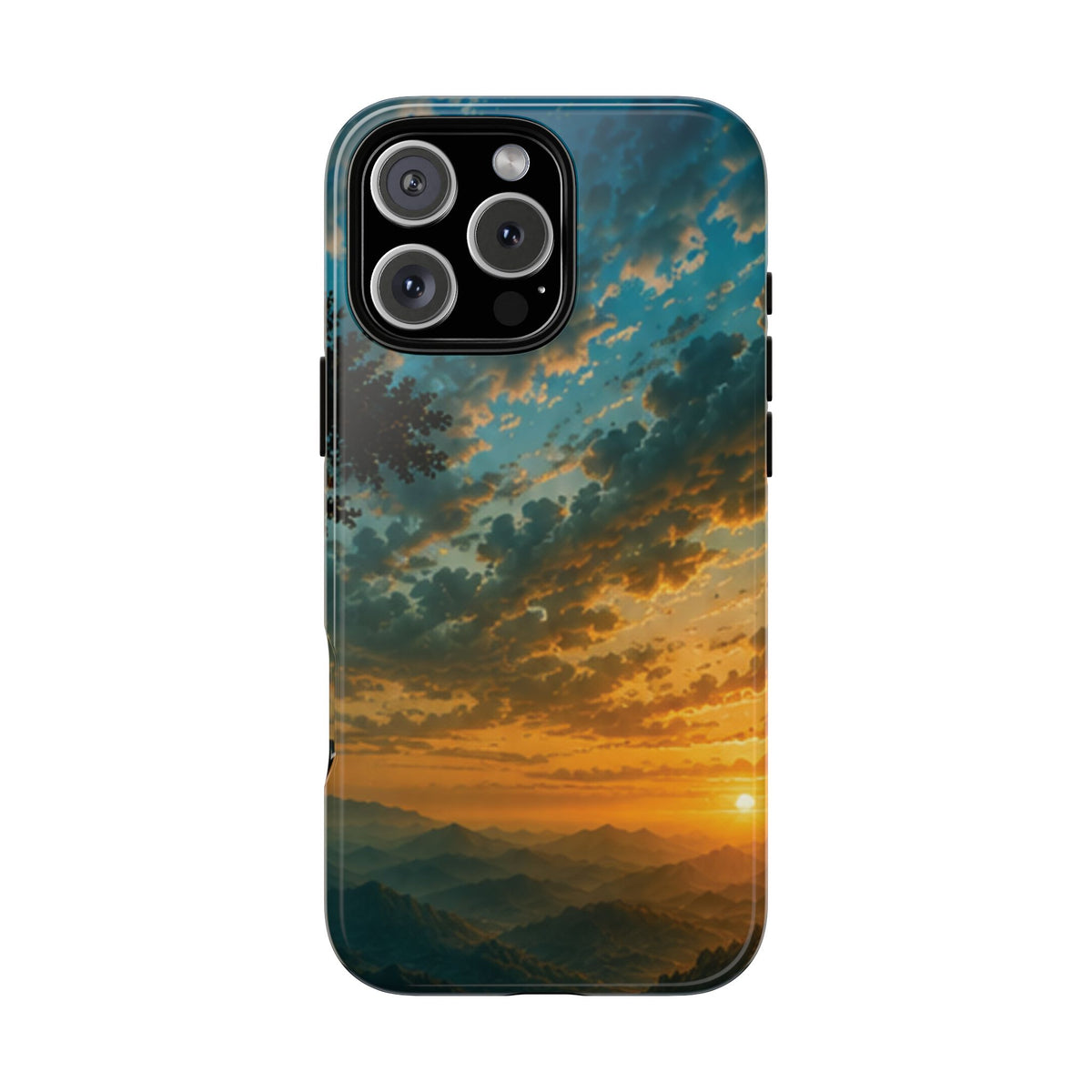 Sunrise Mountain Landscape Tough Phone Case