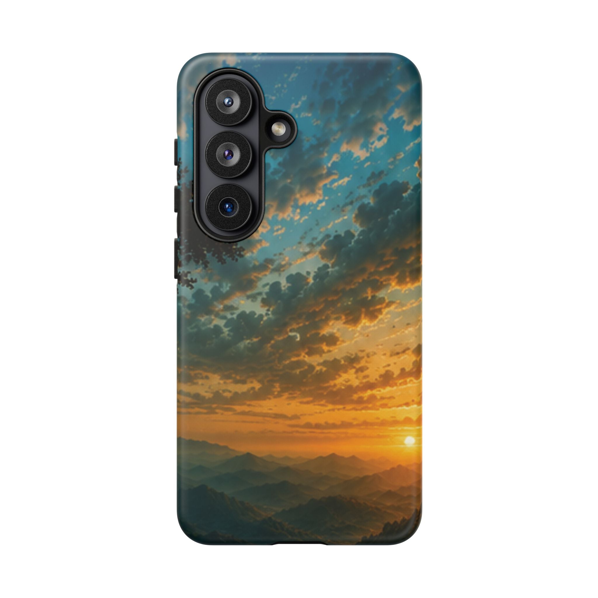Sunrise Mountain Landscape Tough Phone Case