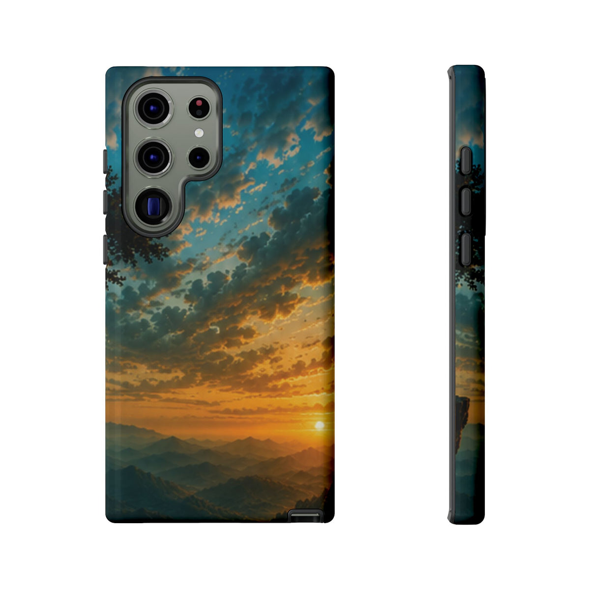 Sunrise Mountain Landscape Tough Phone Case