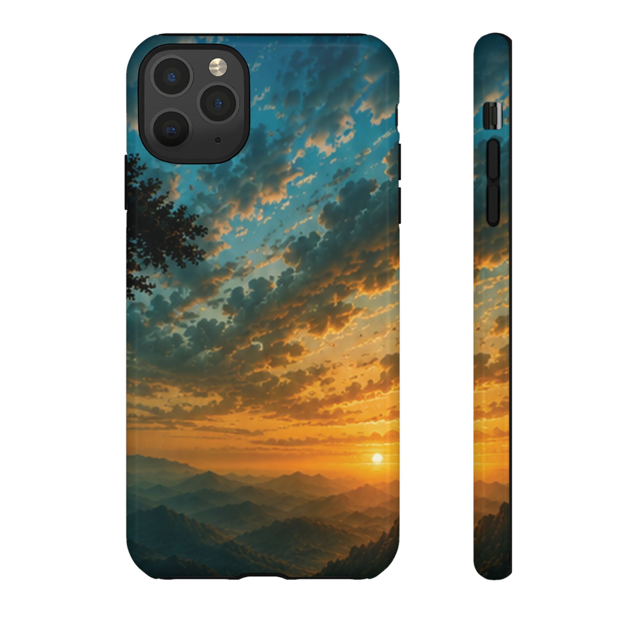 Sunrise Mountain Landscape Tough Phone Case