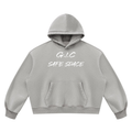 Unisex Vintage Wash Boxy Fleece Hoodie