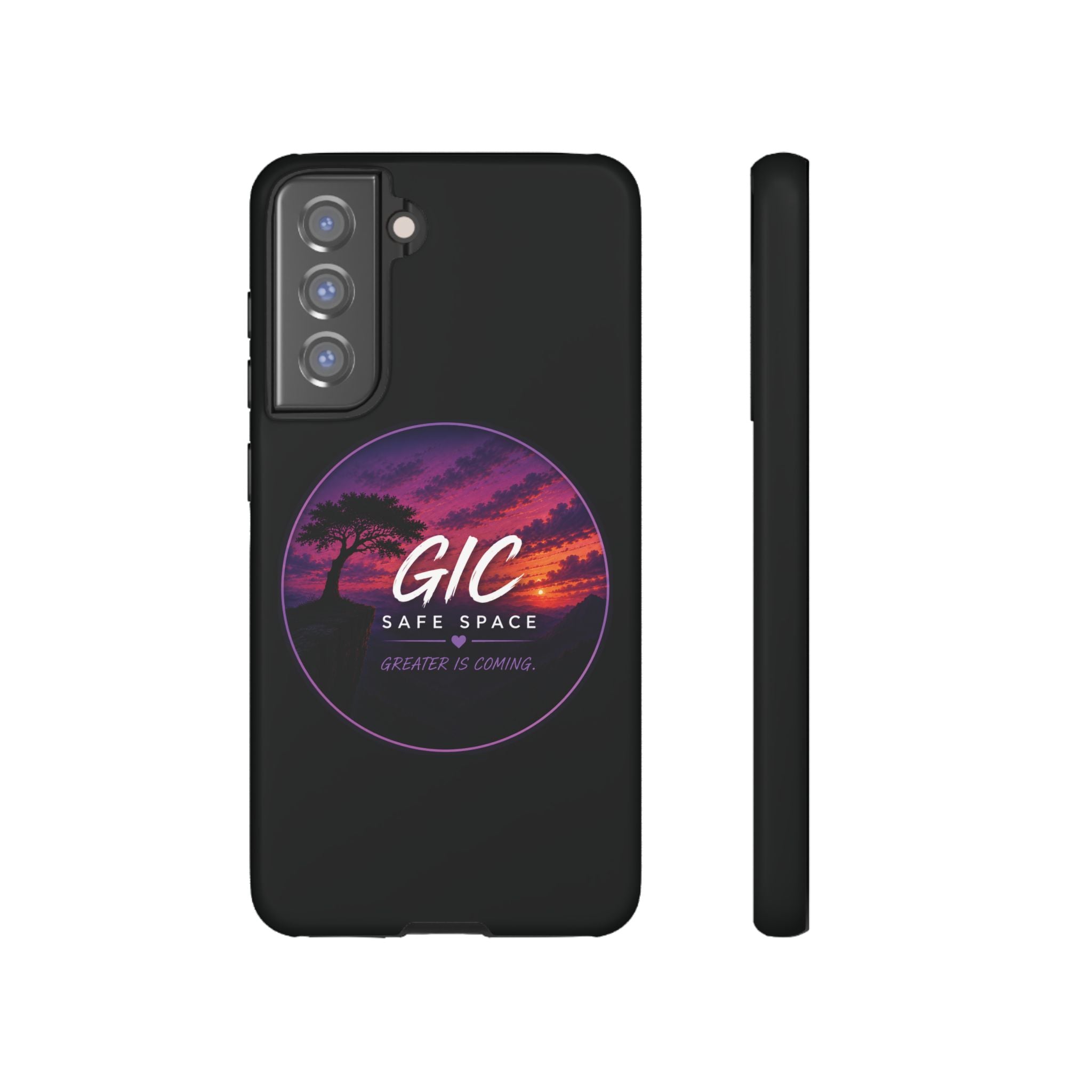 Phone Case — GIC Safe Space Sunset Design (Tough Protective Cover)