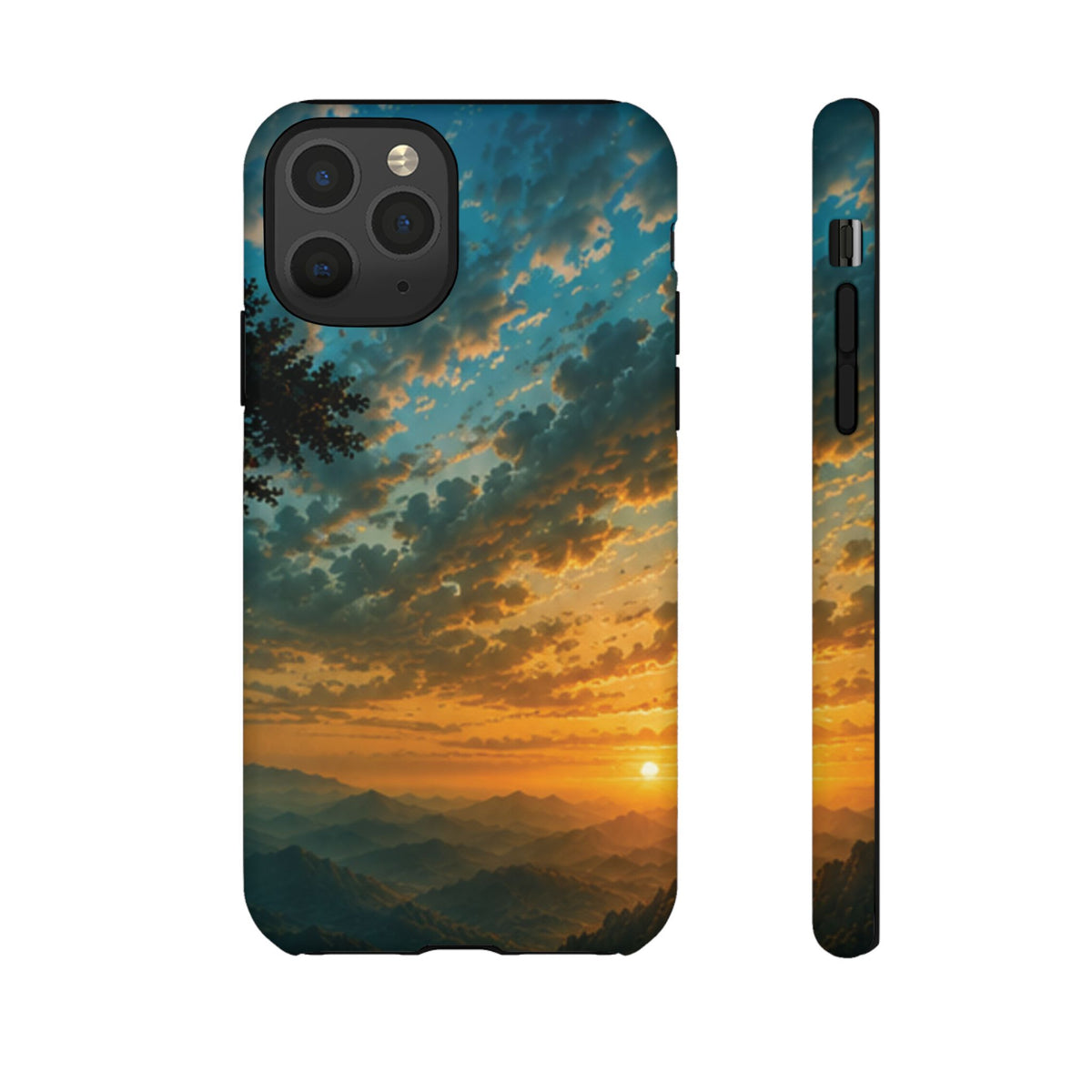 Sunrise Mountain Landscape Tough Phone Case
