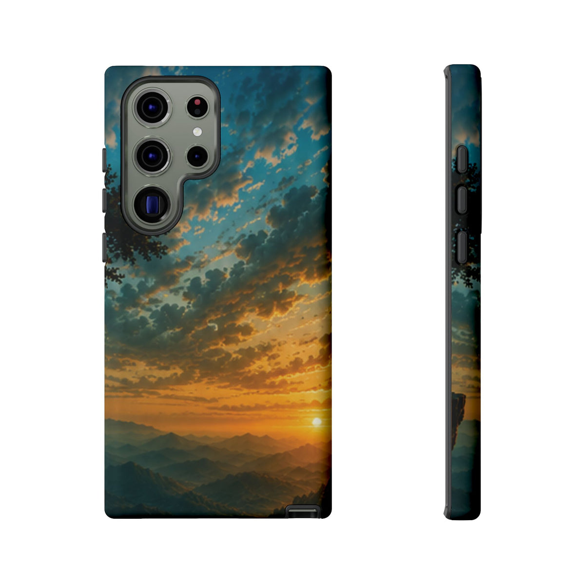 Sunrise Mountain Landscape Tough Phone Case