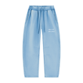 Unisex Vintage Wash Barrel Leg Fleece Sweatpants