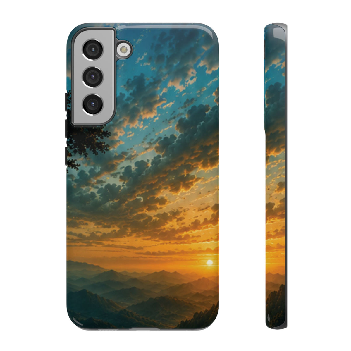 Sunrise Mountain Landscape Tough Phone Case