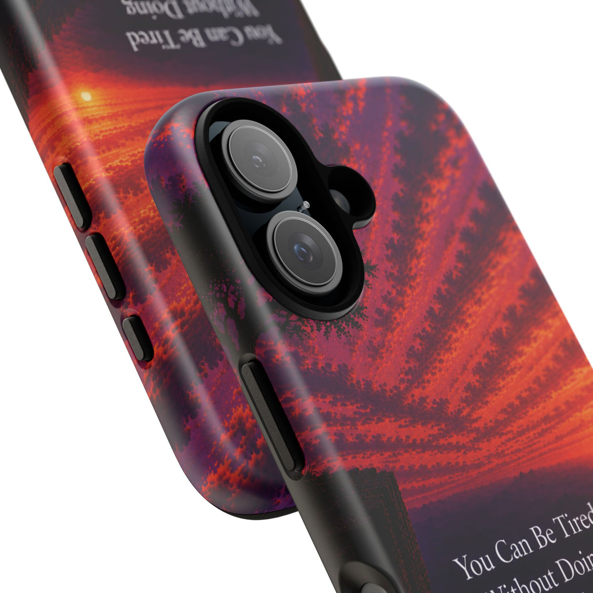 Phone Case — "Greater Is Coming" Inspirational Sunset Design