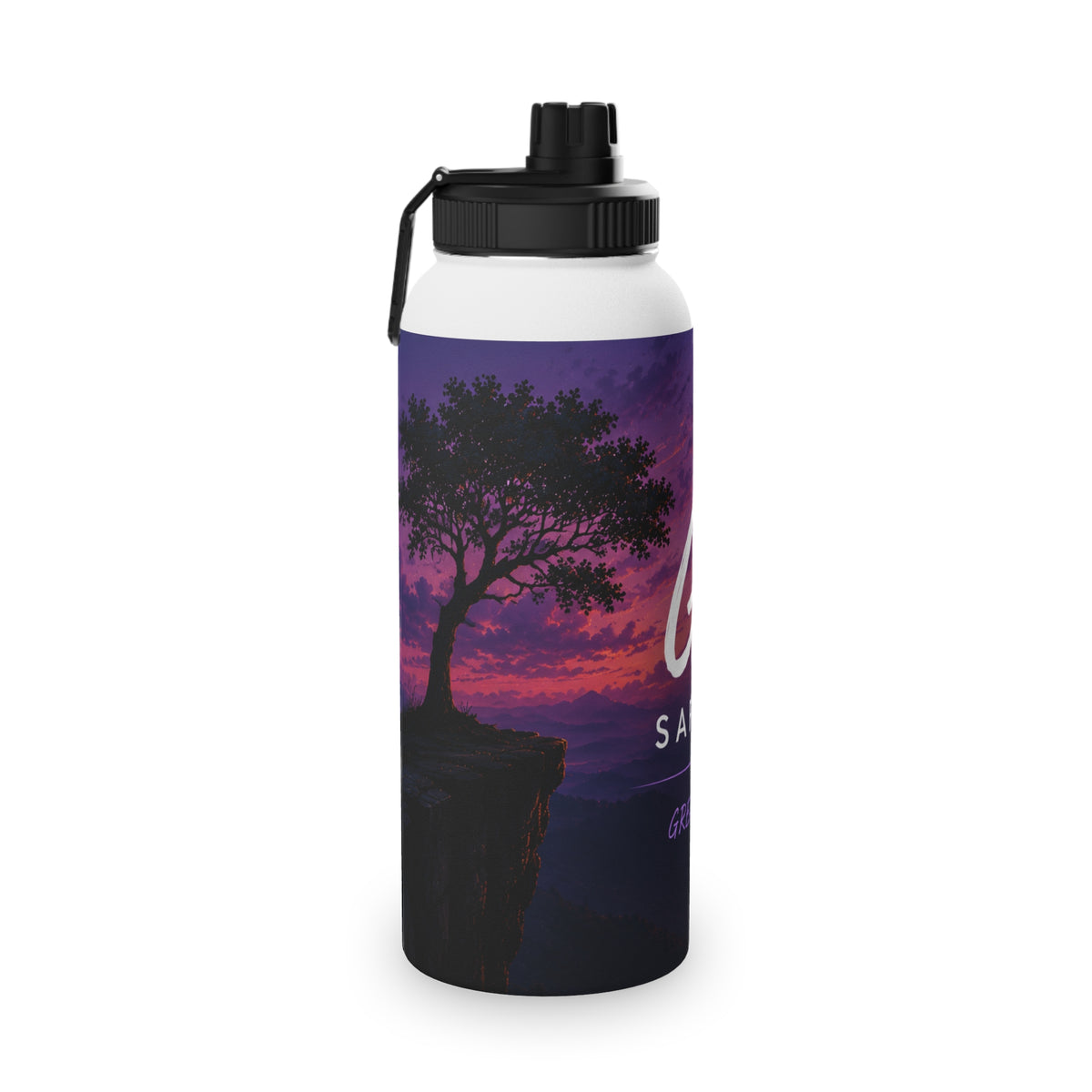 Stainless Steel Water Bottle, Sports Lid