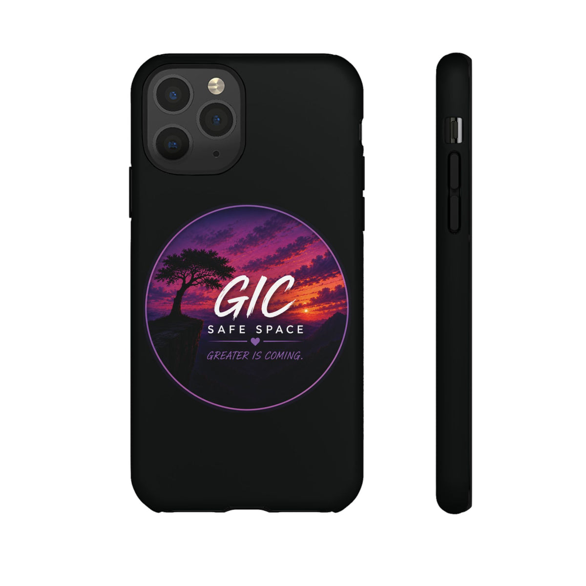 Phone Case — GIC Safe Space Sunset Design (Tough Protective Cover)