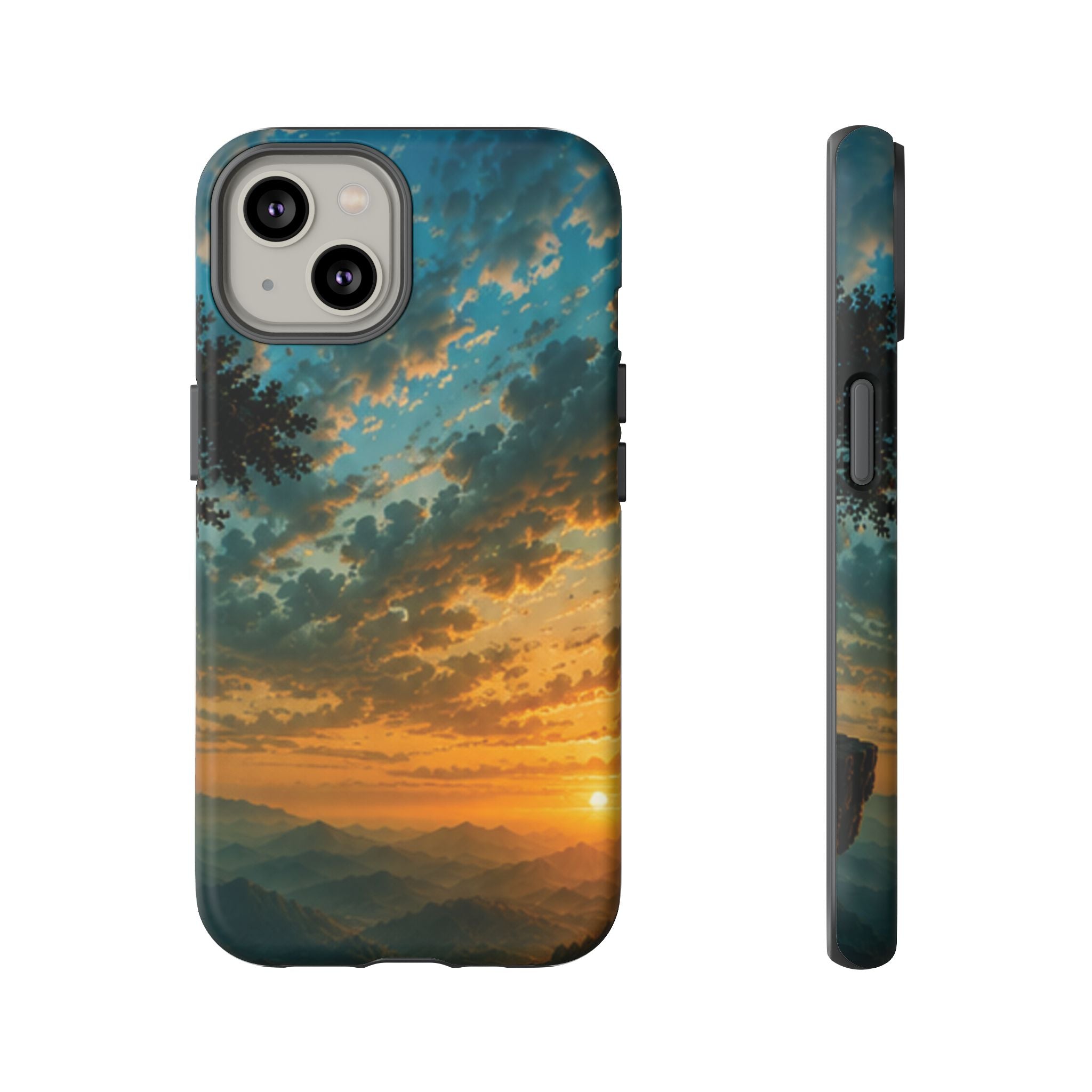 Sunrise Mountain Landscape Tough Phone Case