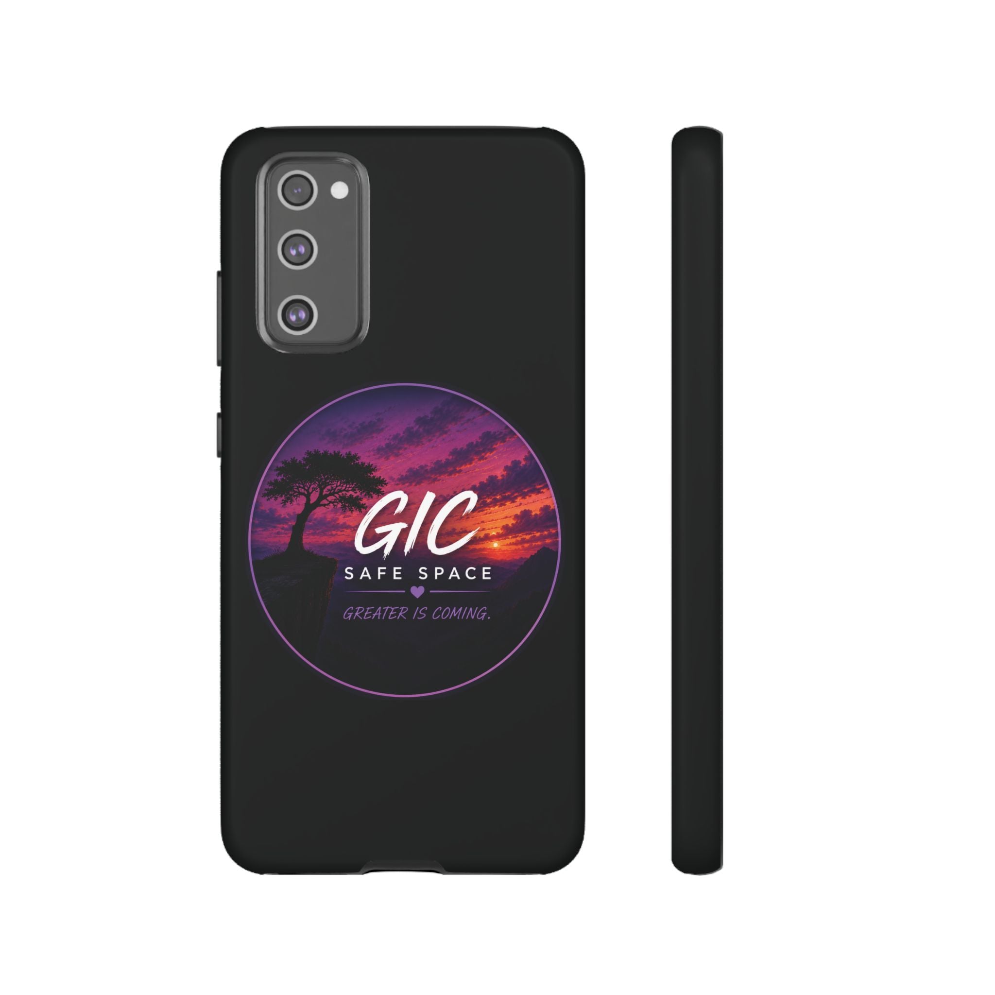 Phone Case — GIC Safe Space Sunset Design (Tough Protective Cover)