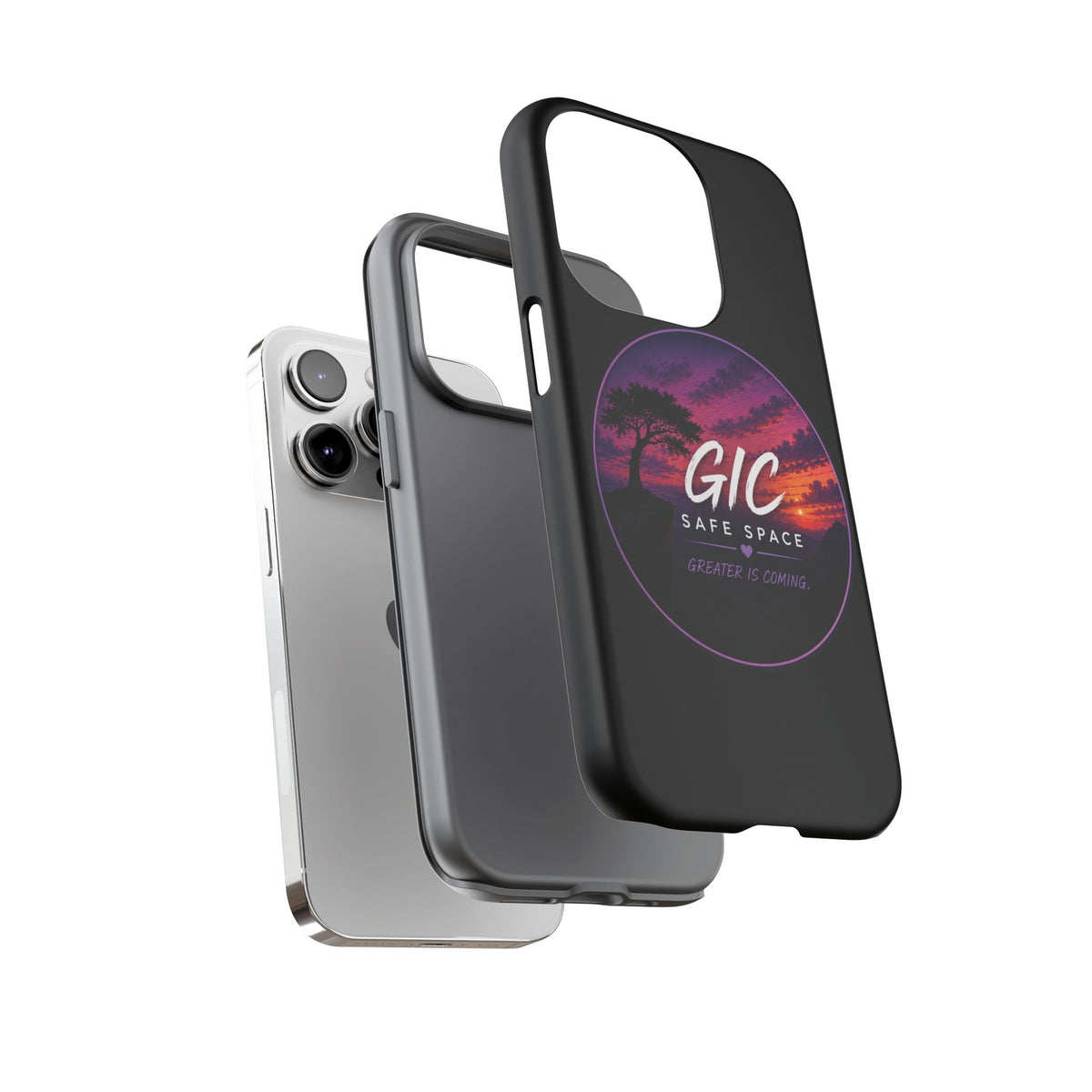 Phone Case — GIC Safe Space Sunset Design (Tough Protective Cover)