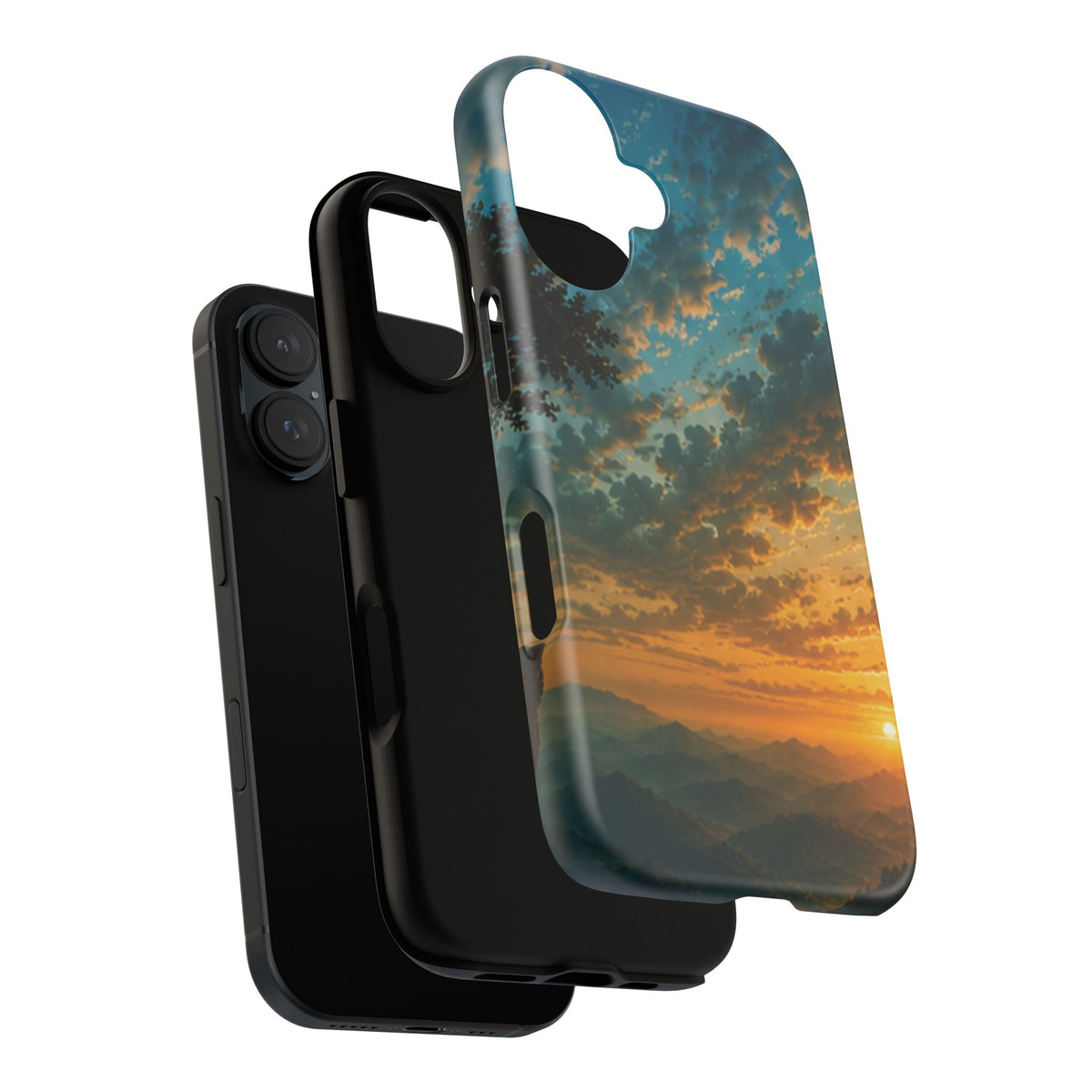 Sunrise Mountain Landscape Tough Phone Case