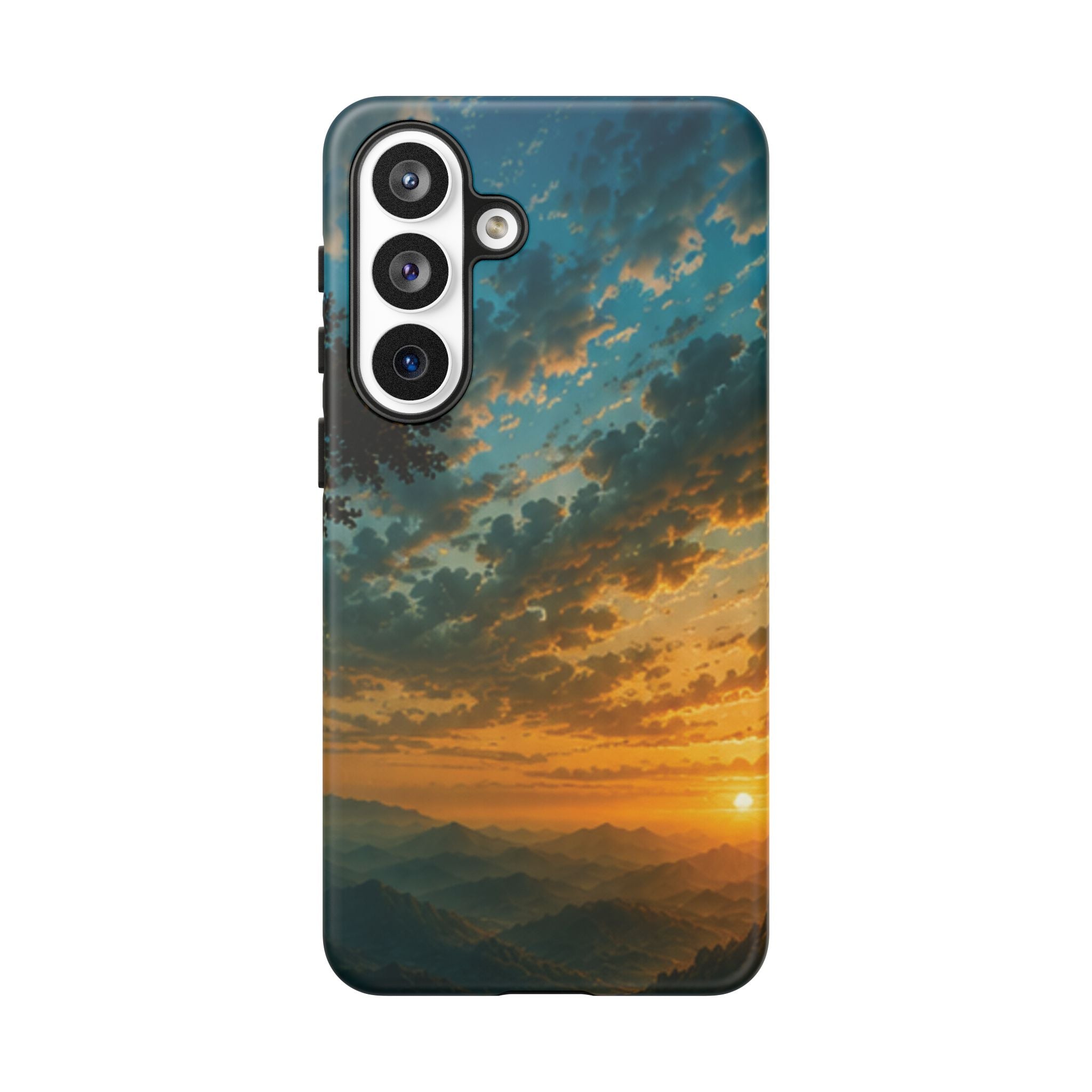 Sunrise Mountain Landscape Tough Phone Case