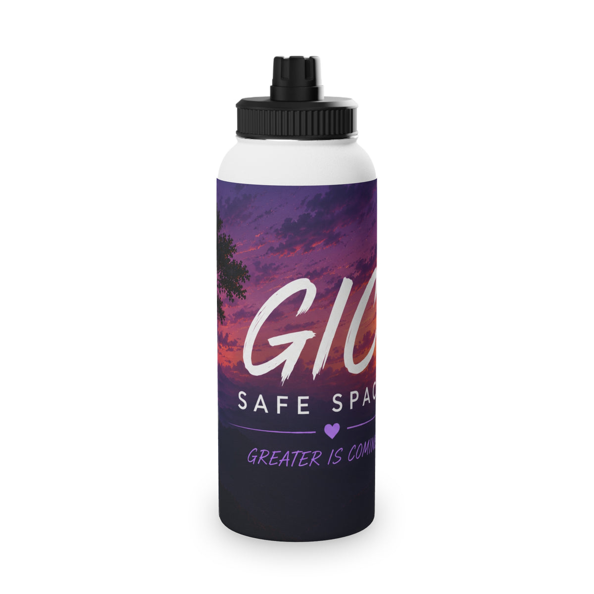 Stainless Steel Water Bottle, Sports Lid