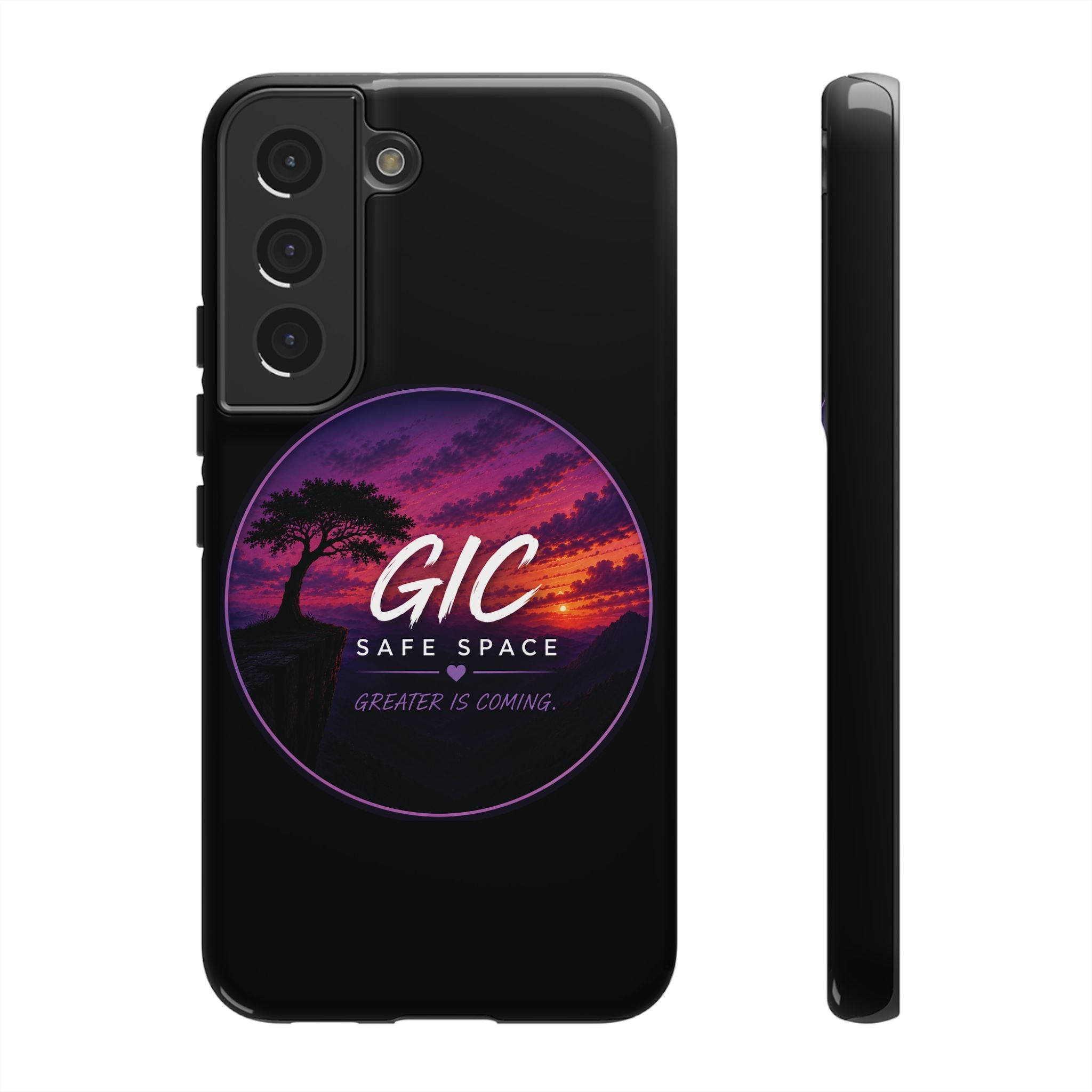 Phone Case — GIC Safe Space Sunset Design (Tough Protective Cover)