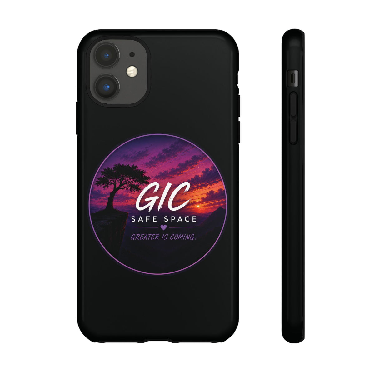 Phone Case — GIC Safe Space Sunset Design (Tough Protective Cover)