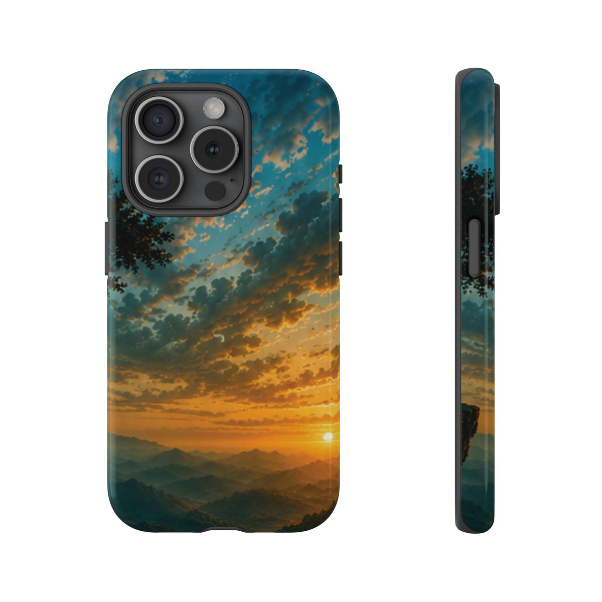 Sunrise Mountain Landscape Tough Phone Case