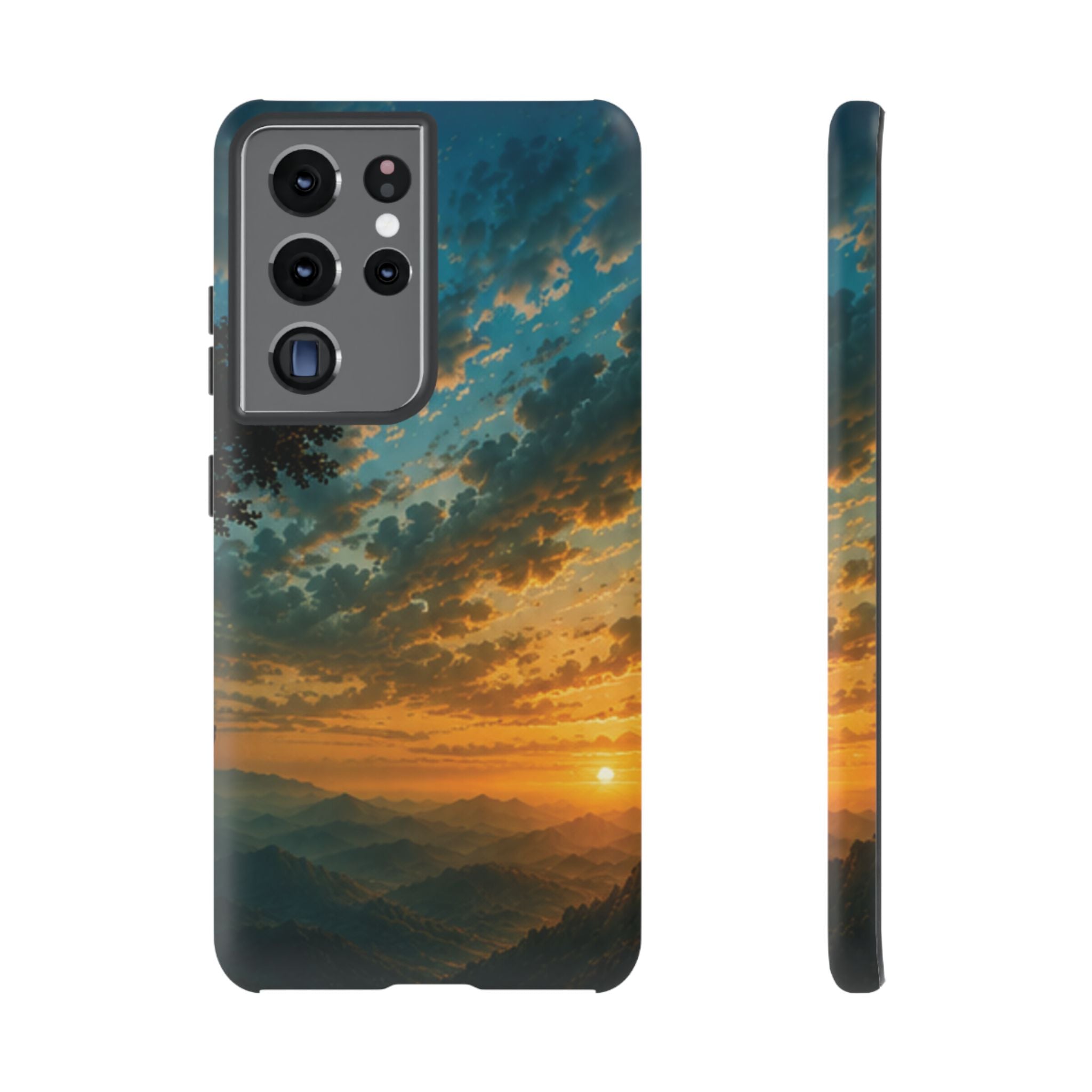 Sunrise Mountain Landscape Tough Phone Case