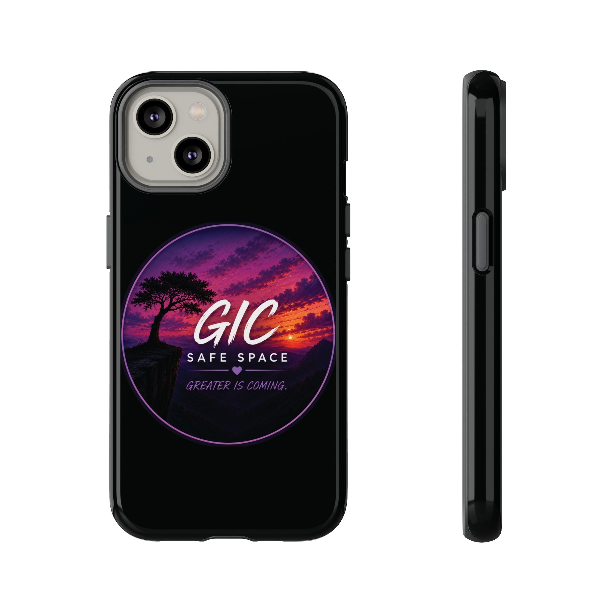 Phone Case — GIC Safe Space Sunset Design (Tough Protective Cover)