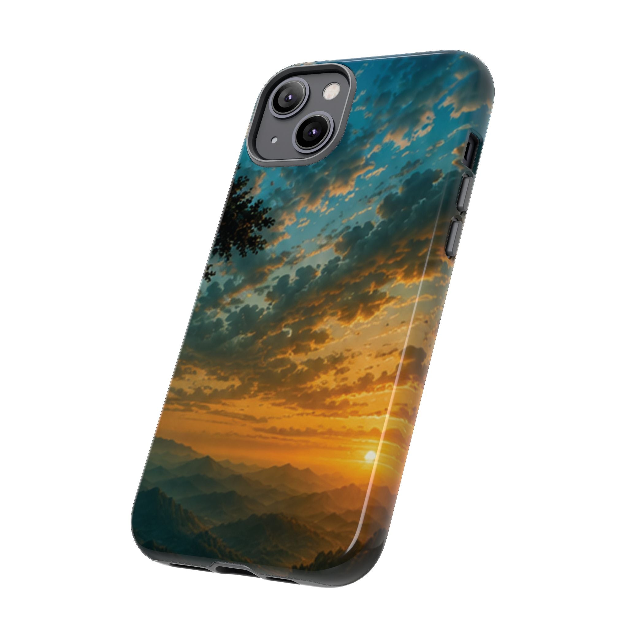 Sunrise Mountain Landscape Tough Phone Case
