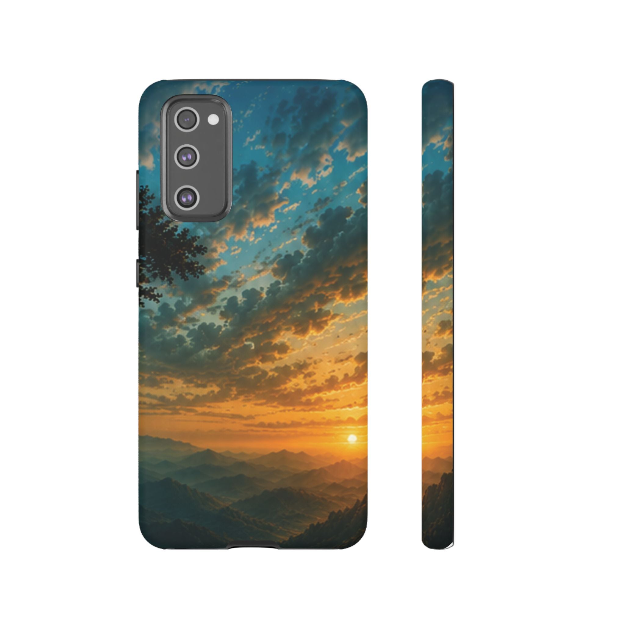 Sunrise Mountain Landscape Tough Phone Case