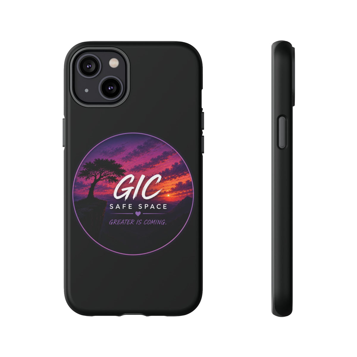 Phone Case — GIC Safe Space Sunset Design (Tough Protective Cover)