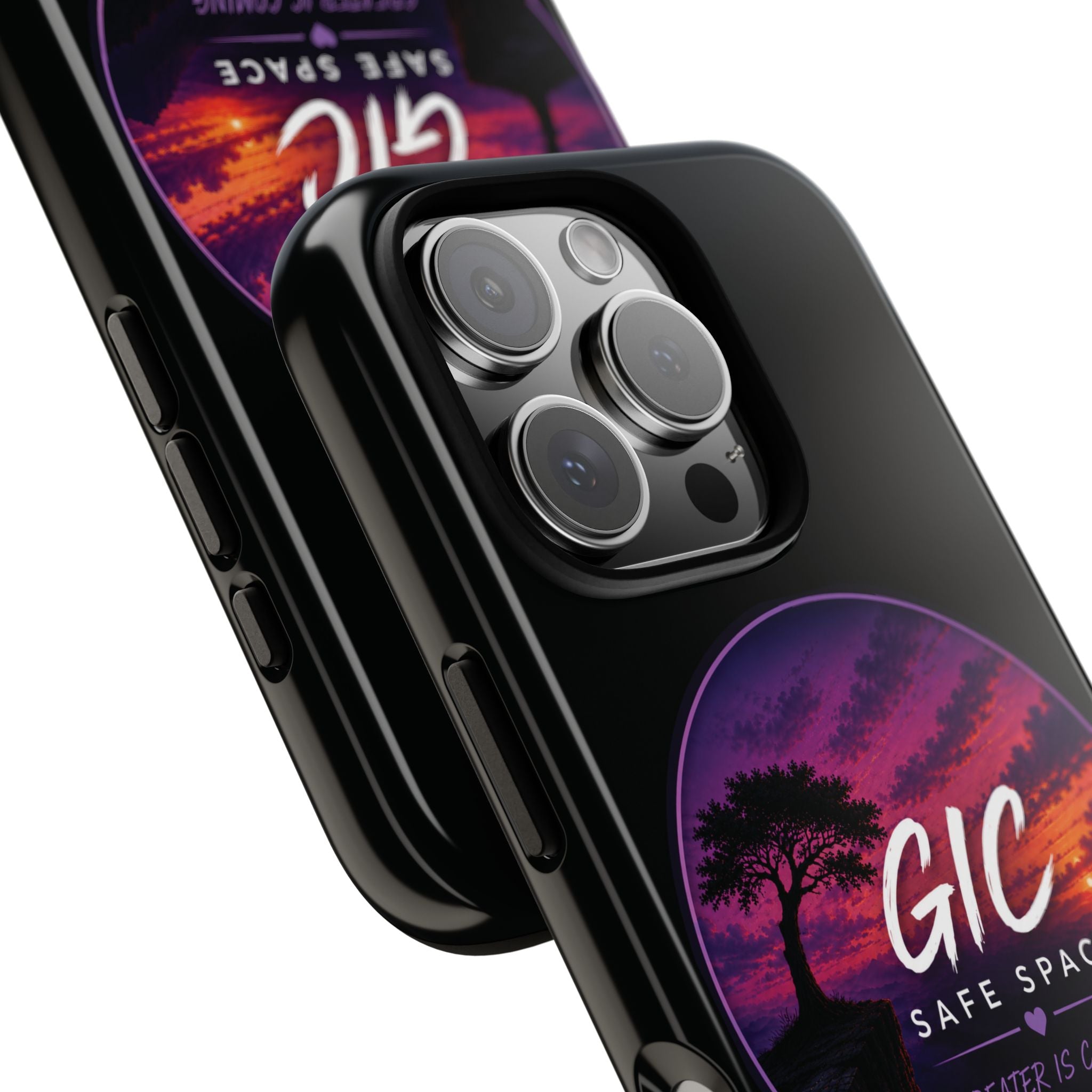 Phone Case — GIC Safe Space Sunset Design (Tough Protective Cover)