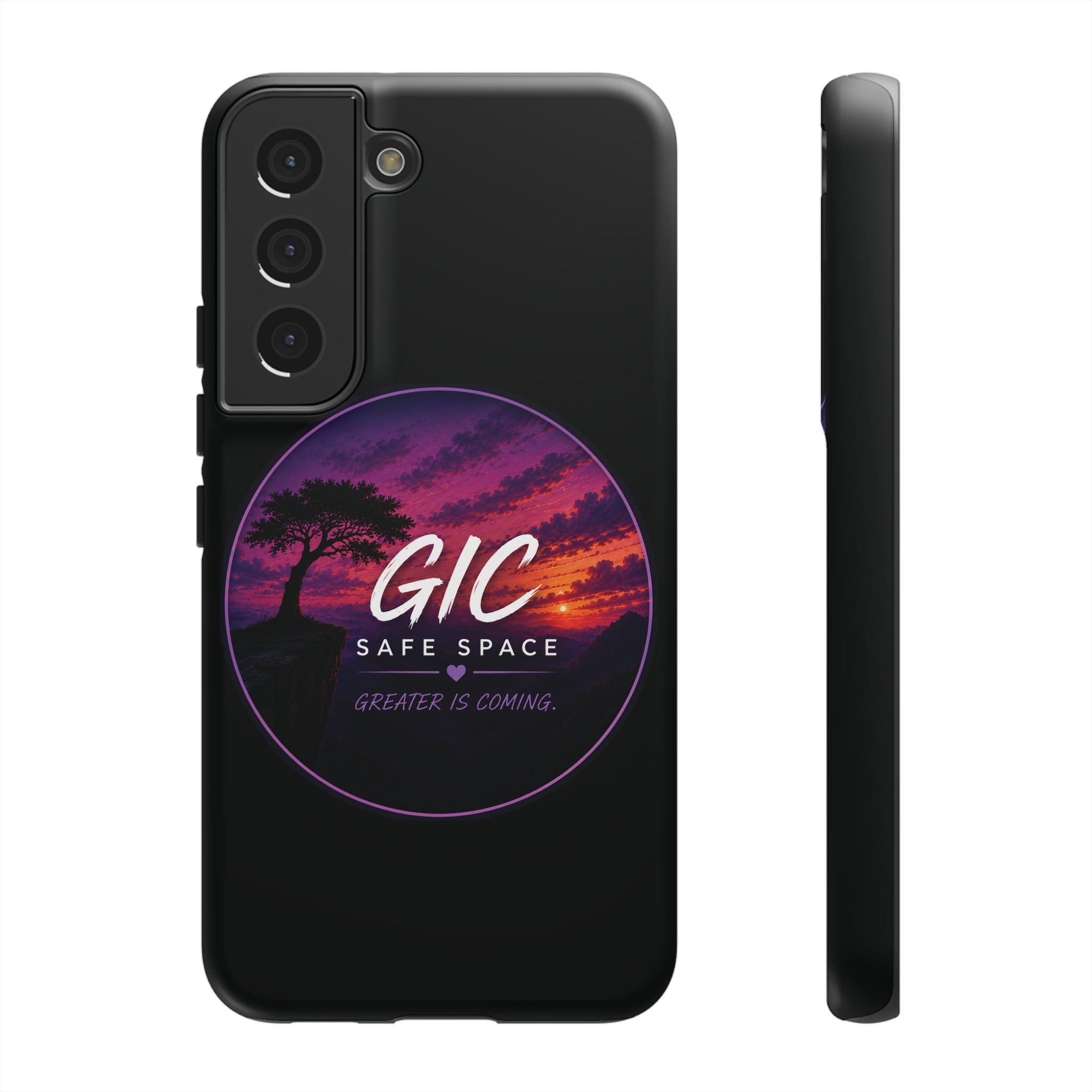 Phone Case — GIC Safe Space Sunset Design (Tough Protective Cover)