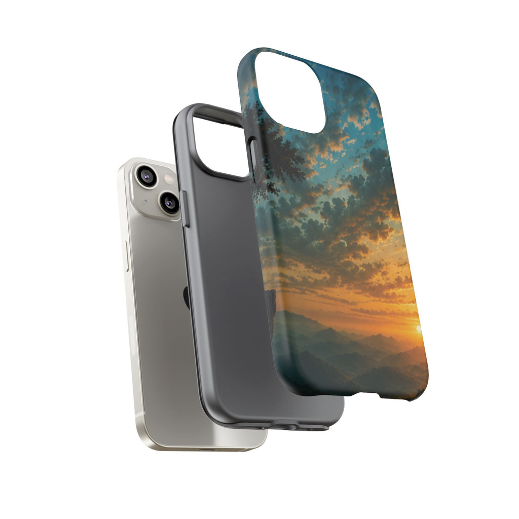 Sunrise Mountain Landscape Tough Phone Case