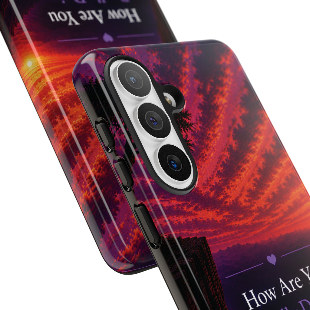 Inspirational Phone Case — “How Are You Really Doing Behind That Smile? Greater Is Coming”