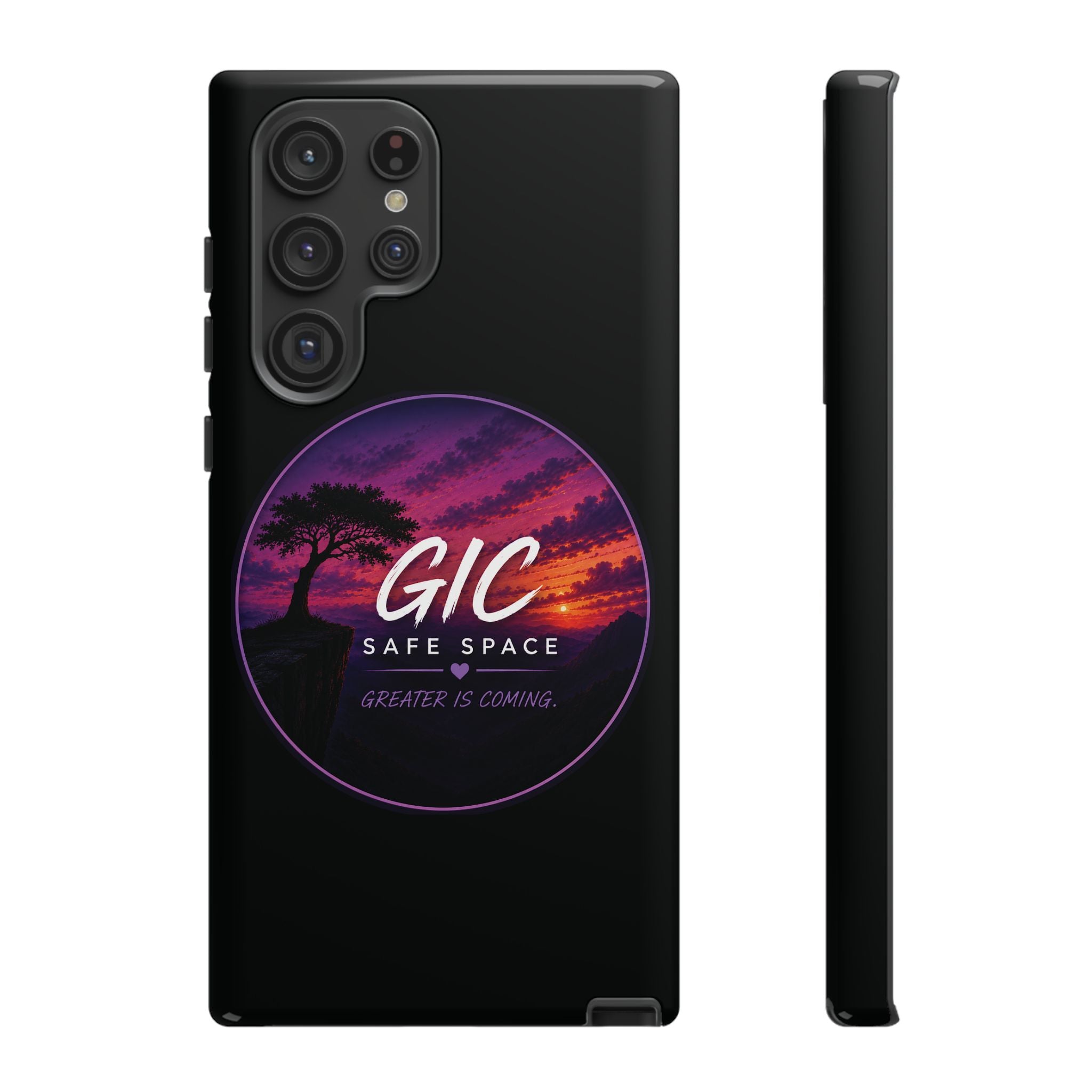 Phone Case — GIC Safe Space Sunset Design (Tough Protective Cover)