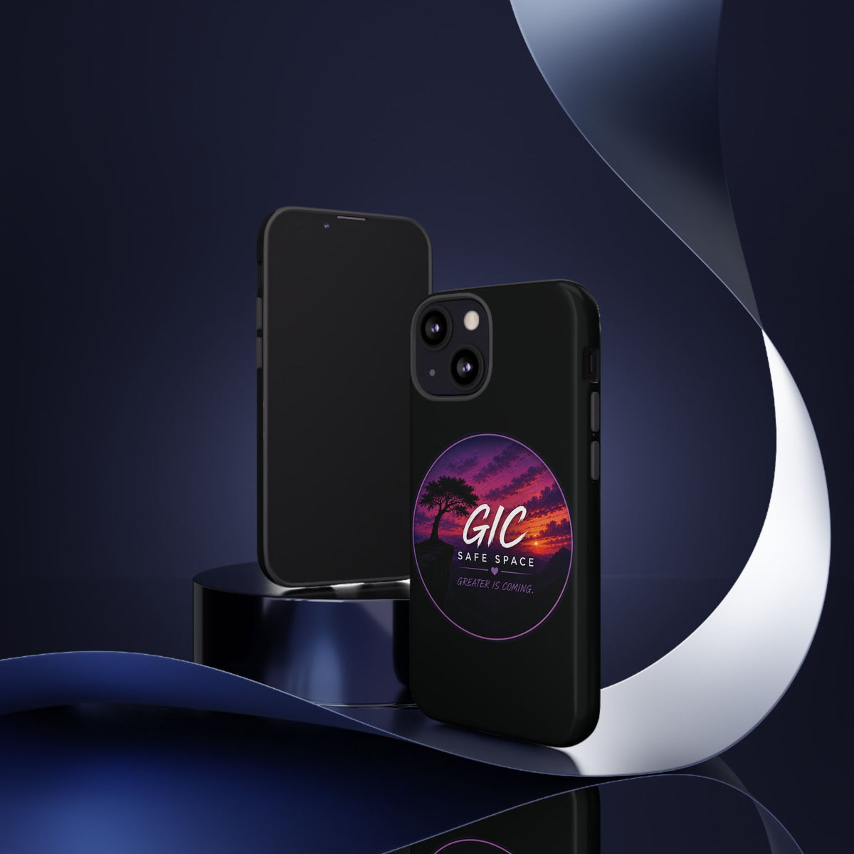 Phone Case — GIC Safe Space Sunset Design (Tough Protective Cover)