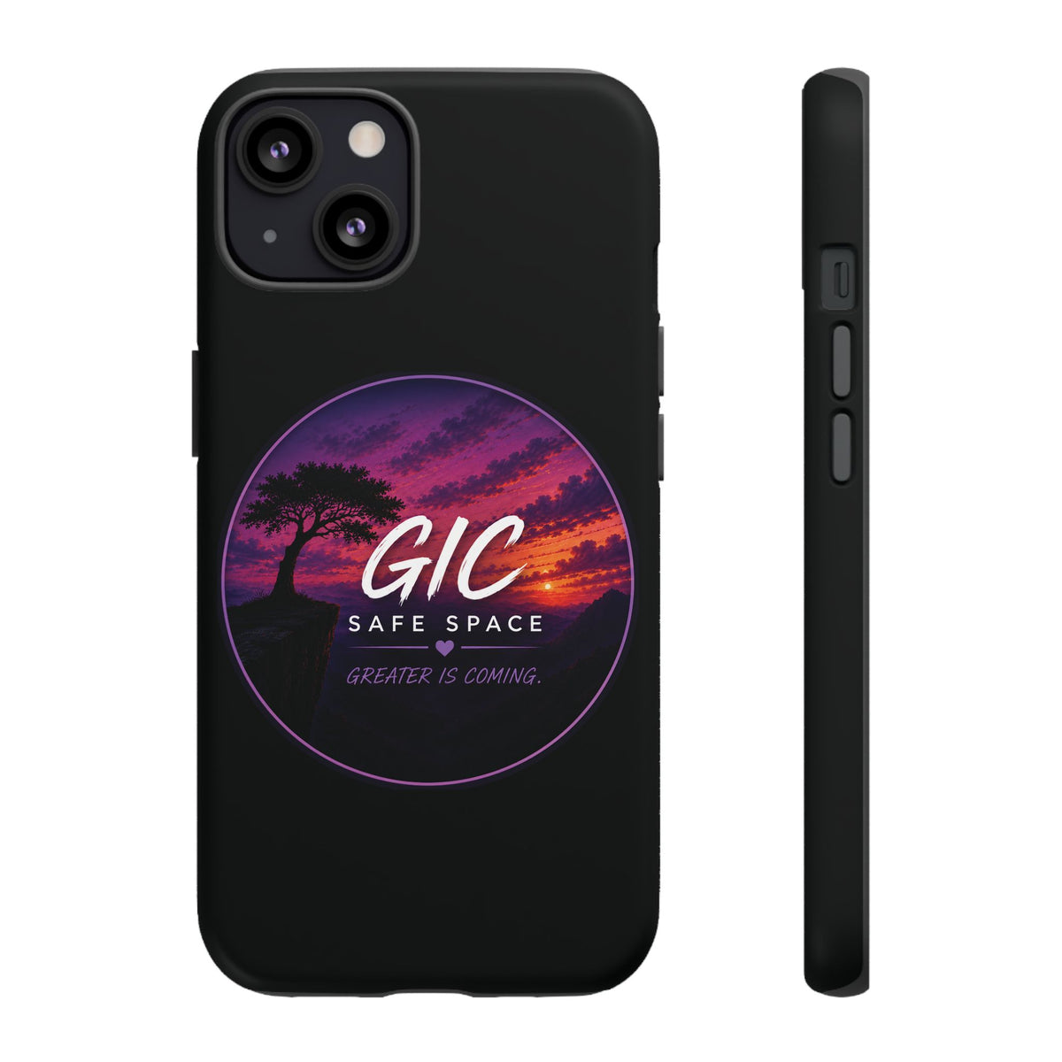 Phone Case — GIC Safe Space Sunset Design (Tough Protective Cover)