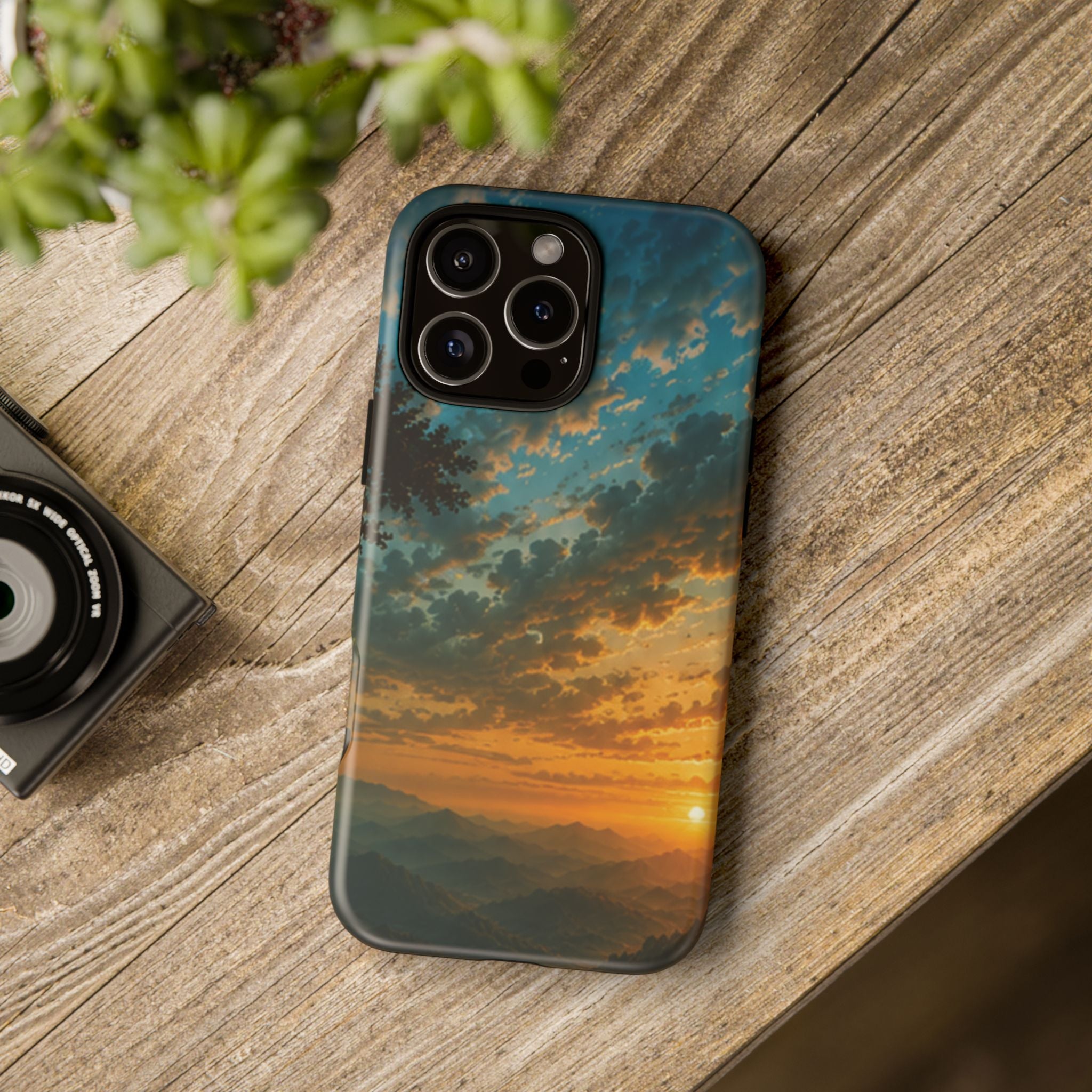 Sunrise Mountain Landscape Tough Phone Case