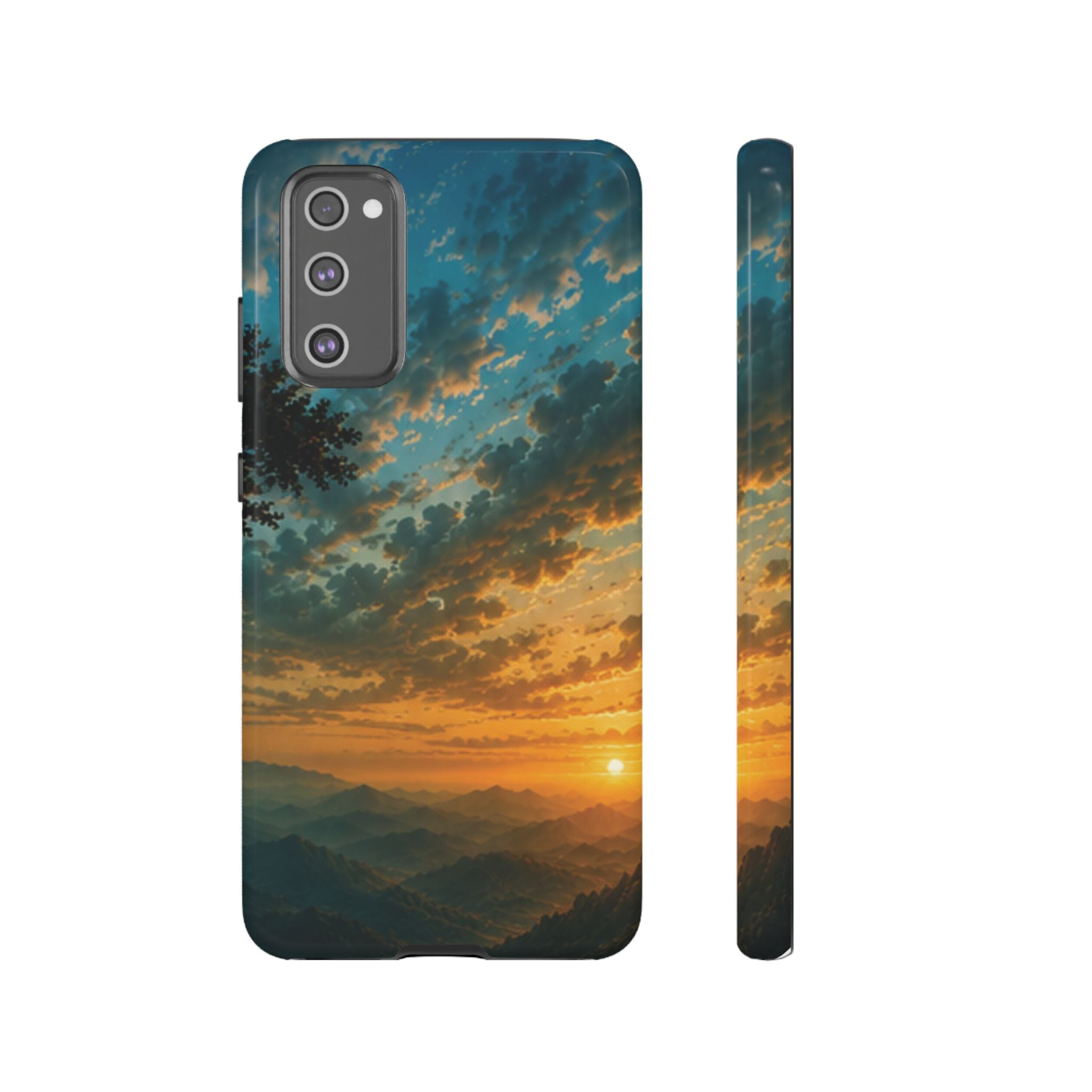 Sunrise Mountain Landscape Tough Phone Case