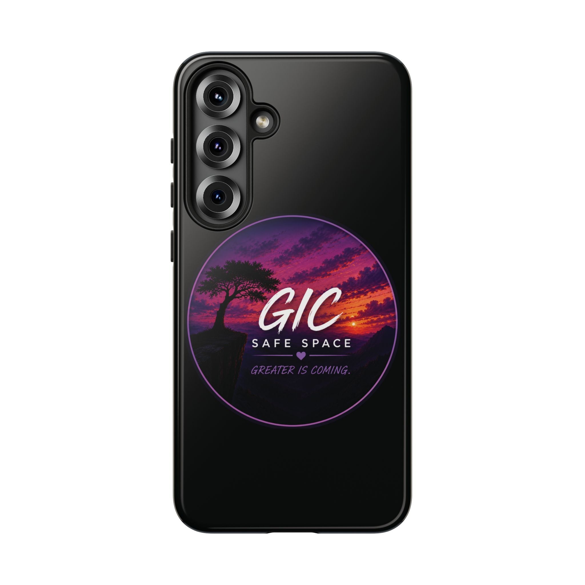 Phone Case — GIC Safe Space Sunset Design (Tough Protective Cover)