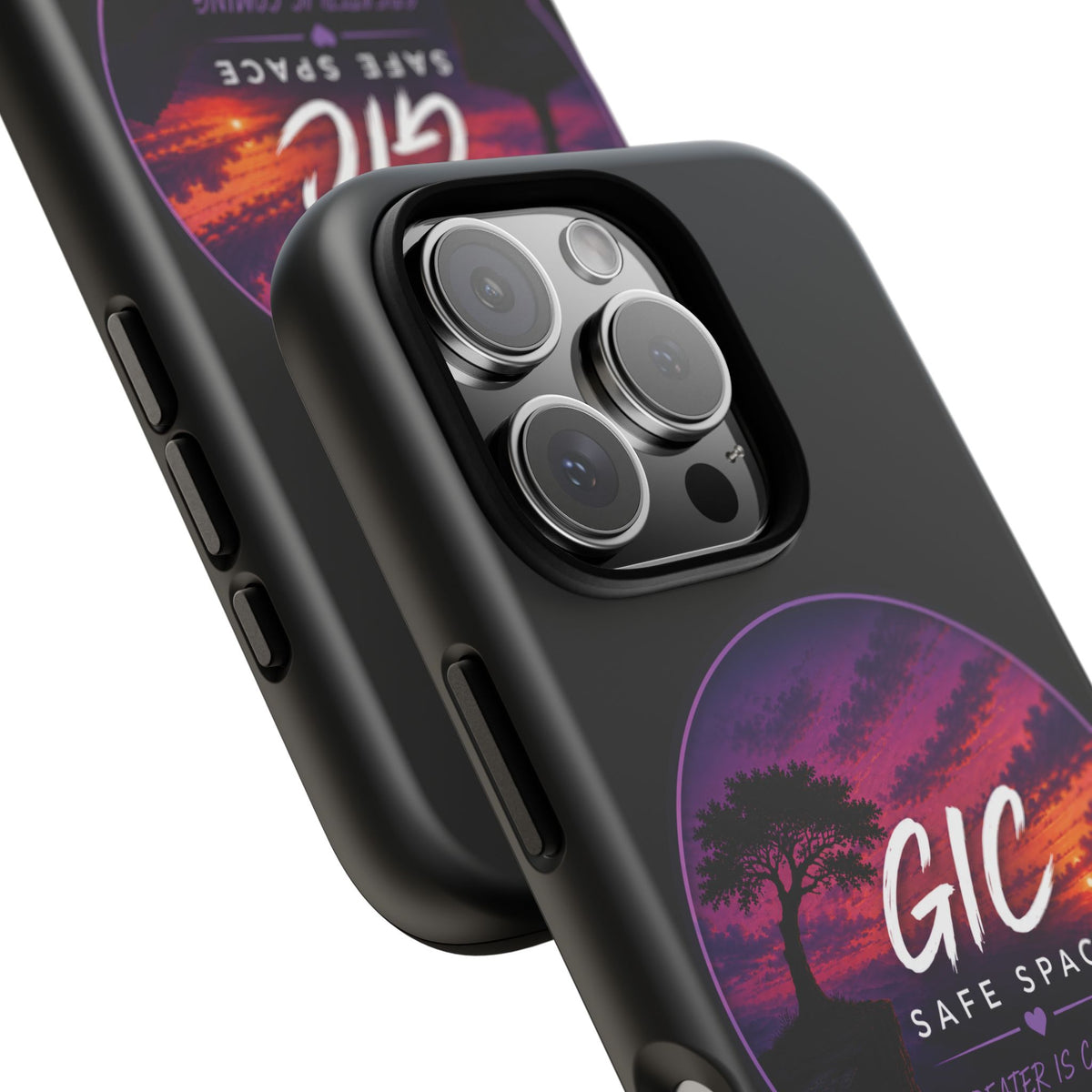 Phone Case — GIC Safe Space Sunset Design (Tough Protective Cover)