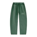 Unisex Vintage Wash Barrel Leg Fleece Sweatpant