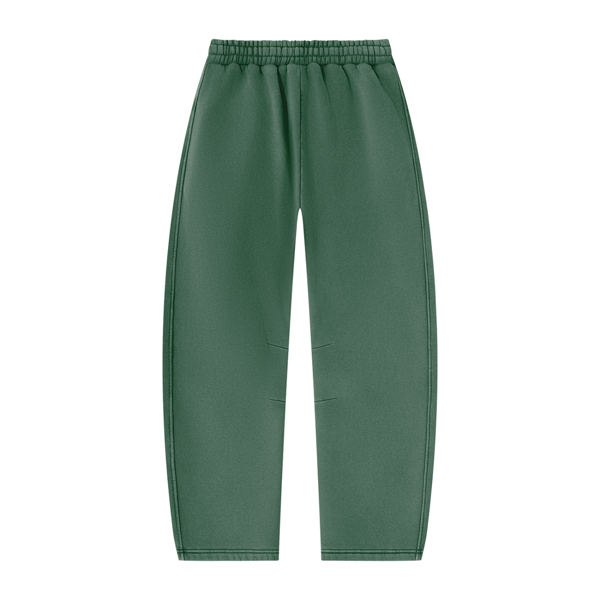 Unisex Vintage Wash Barrel Leg Fleece Sweatpant